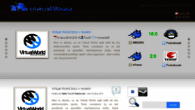 What Virtual-world.cz website looked like in 2014 (9 years ago)