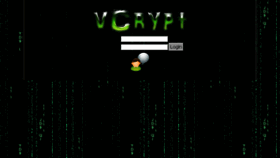 What Vcrypt.net website looked like in 2014 (9 years ago)