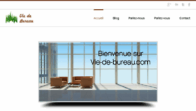 What Vie-de-bureau.com website looked like in 2014 (9 years ago)