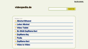 What Videopedia.de website looked like in 2014 (9 years ago)