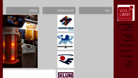 What Voslibert.nl website looked like in 2014 (9 years ago)