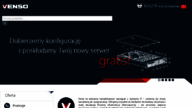 What Venso.pl website looked like in 2015 (9 years ago)