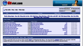 What Vietquan.com website looked like in 2011 (13 years ago)