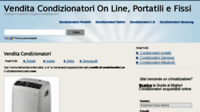 What Venditacondizionatori.com website looked like in 2015 (9 years ago)