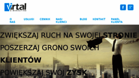 What Virtal.pl website looked like in 2015 (9 years ago)