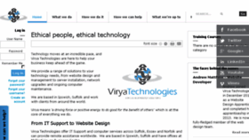 What Viryatechnologies.com website looked like in 2015 (9 years ago)
