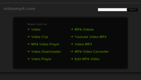 What Videomp4.com website looked like in 2015 (9 years ago)