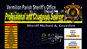 What Vermilionsheriff.net website looked like in 2015 (9 years ago)