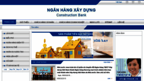 What Vncb.vn website looked like in 2015 (9 years ago)