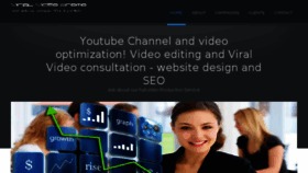 What Viralvideopromo.com website looked like in 2015 (9 years ago)