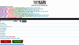 What Vipkhan.com website looked like in 2015 (8 years ago)