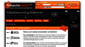 What Vakantiemarkt.com website looked like in 2015 (9 years ago)