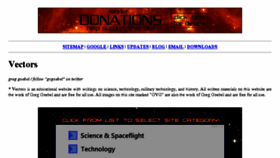 What Vectorsite.net website looked like in 2015 (9 years ago)