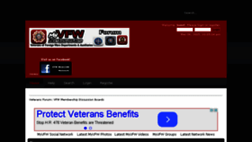 What Vfwwebcom.org website looked like in 2015 (9 years ago)