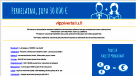 What Vippivertailu.fi website looked like in 2015 (9 years ago)