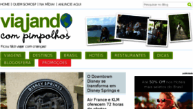 What Viajandocompimpolhos.com website looked like in 2015 (9 years ago)