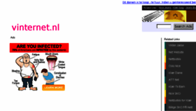 What Vinternet.nl website looked like in 2015 (8 years ago)