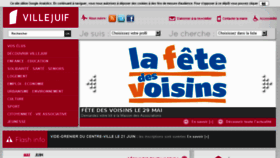 What Ville-villejuif.fr website looked like in 2015 (8 years ago)