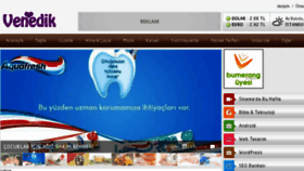 What Venedik.net website looked like in 2015 (8 years ago)
