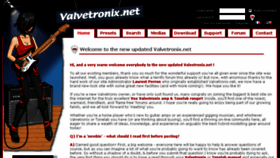 What Valvetronix.net website looked like in 2015 (8 years ago)