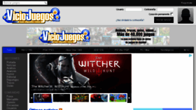 What Viciojuegos.com website looked like in 2015 (8 years ago)