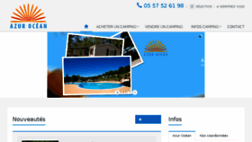 What Vente-camping.fr website looked like in 2015 (8 years ago)