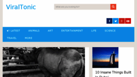 What Viraltonic.com website looked like in 2015 (8 years ago)