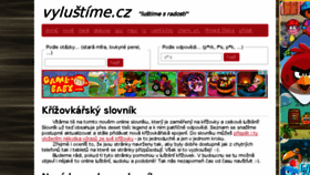 What Vylustime.cz website looked like in 2015 (8 years ago)
