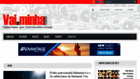 What Vainaminha.com.br website looked like in 2015 (8 years ago)