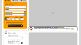 What Vueling.es website looked like in 2015 (8 years ago)