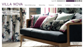 What Villanova.co.uk website looked like in 2015 (8 years ago)