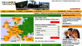 What Villapolis.be website looked like in 2015 (8 years ago)