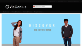What Viagenius.com website looked like in 2015 (8 years ago)