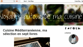 What Voyagesautourdemacuisine.com website looked like in 2015 (8 years ago)