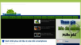 What Vietnamandroid.com website looked like in 2015 (8 years ago)