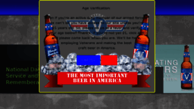 What Veteranbeercompany.com website looked like in 2015 (8 years ago)