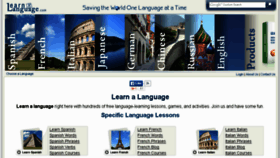 What Visuallinklanguages.com website looked like in 2015 (8 years ago)