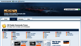 What Vwcaddy-forum.de website looked like in 2015 (8 years ago)