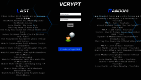 What Vcrypt.net website looked like in 2015 (8 years ago)