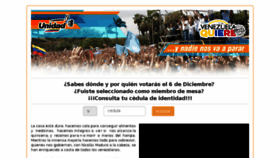 What Votaunidad.com website looked like in 2015 (8 years ago)