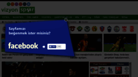 What Vizyonspor.com website looked like in 2015 (8 years ago)