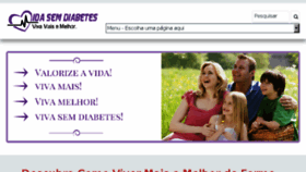 What Vidasemdiabetes.com website looked like in 2015 (8 years ago)