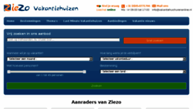 What Vakantiehuishurenonline.nl website looked like in 2015 (8 years ago)