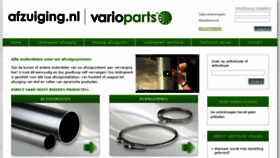 What Varioparts.nl website looked like in 2015 (10 years ago)