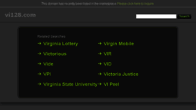 What Vi128.com website looked like in 2015 (8 years ago)