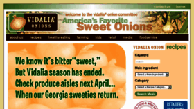 What Vidaliaonion.org website looked like in 2015 (8 years ago)