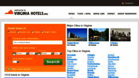 What Virginia-hotels.org website looked like in 2015 (8 years ago)