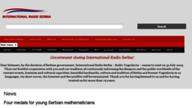 What Voiceofserbia.org website looked like in 2015 (9 years ago)