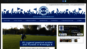 What Viktoria-fussball.de website looked like in 2015 (8 years ago)