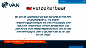 What Vannv.nl website looked like in 2015 (8 years ago)